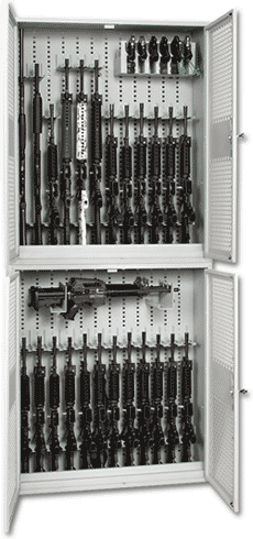 Secure Stackable Weapons Racks